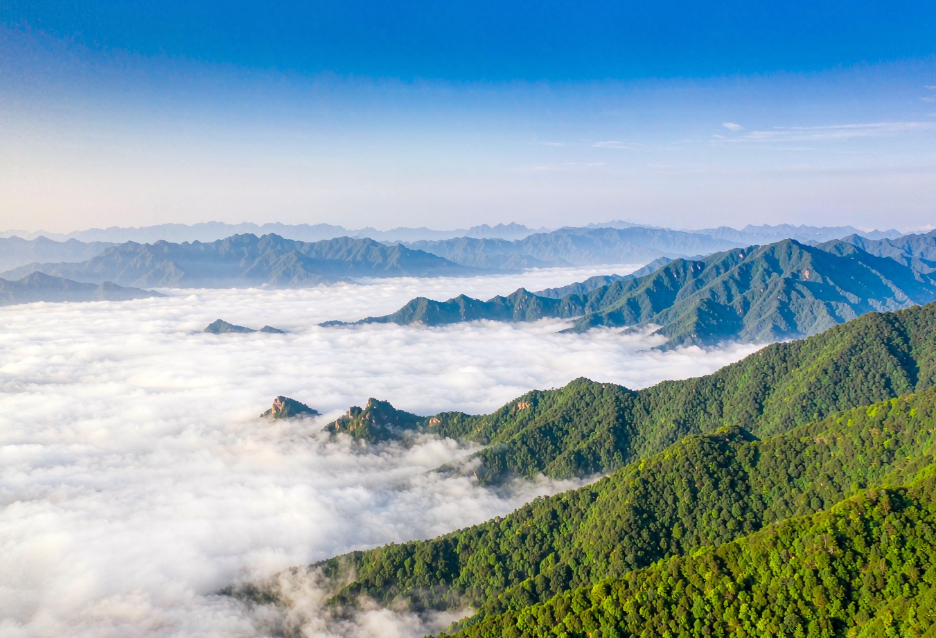 Wuhan Dabie Mountains Wellness Journey — 6 Days / 5 Nights — Tiantangzhai, Baodaofeng and Yingshan Hot Springs