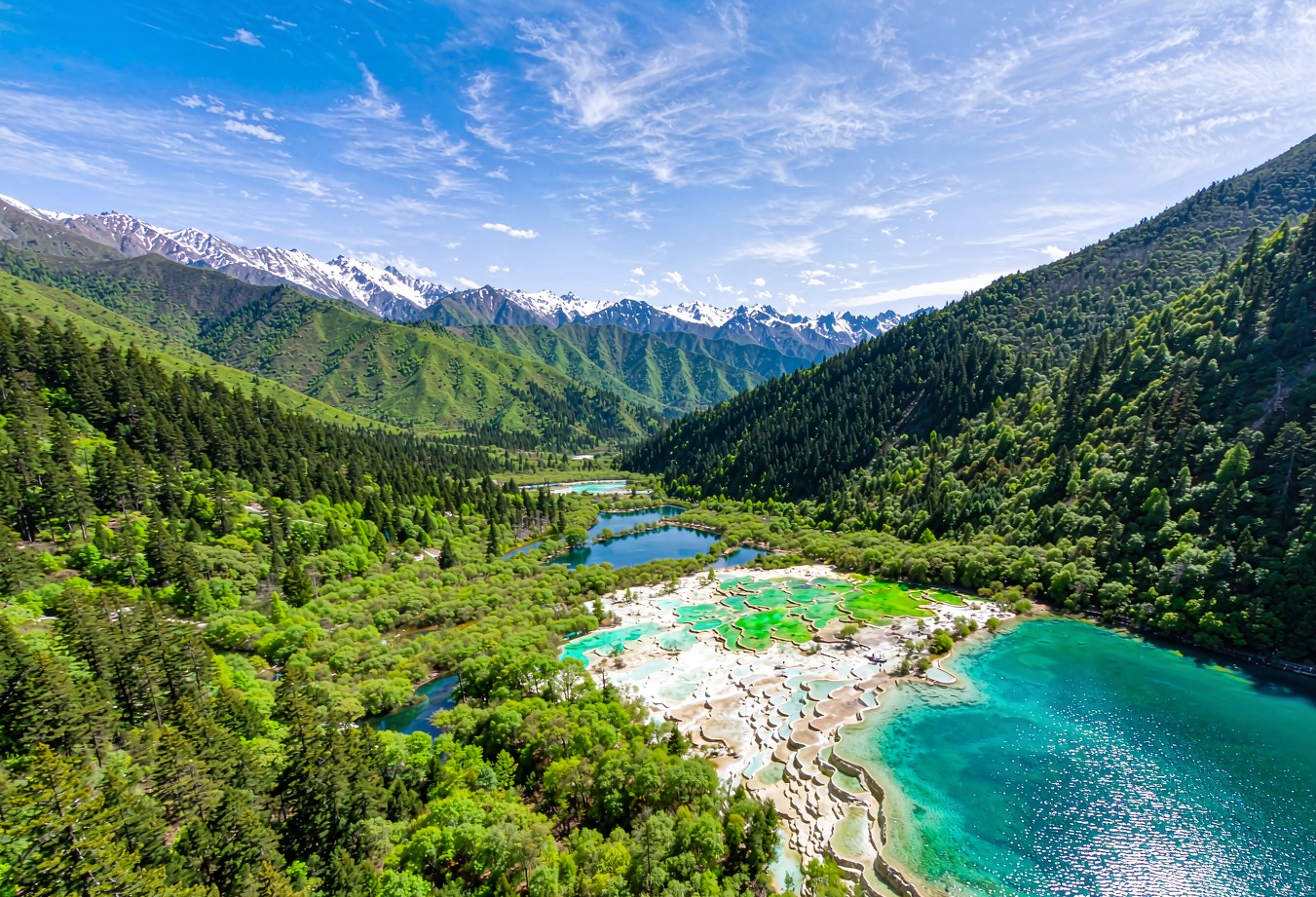 Chengdu Jiuzhaigou and Huanglong Wellness Journey — 6 Days / 5 Nights — Dujiangyan, Jiuzhaigou and Huanglong